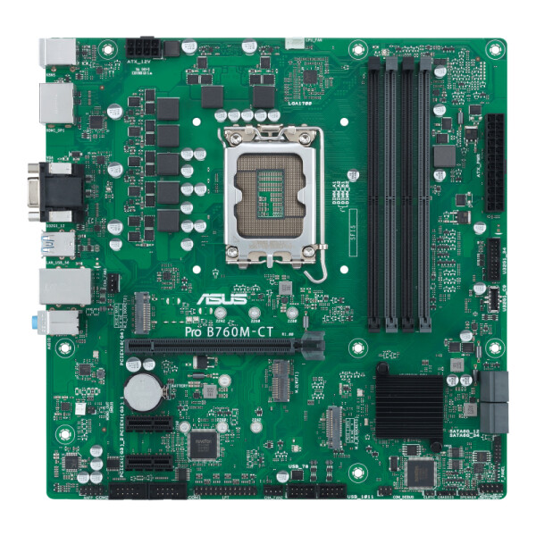 ASUS PRO B760M-CT-CSM, Intel, LGA 1700, Intel® Celeron®, Intel® Pentium® Gold, Intel® Core™ i3, Intel® Core™ i5, Intel® Core™..., LGA 1700, DDR5-SDRAM, 128 GB