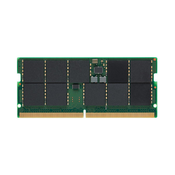 Kingston KSM56T46BS8KM-16HA, 16 GB, 1 x 16 GB, DDR5, 5600 MHz, 262-pin SO-DIMM, Schwarz, Grün