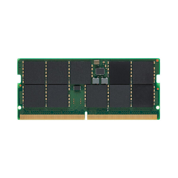 Kingston KSM56T46BS8KM-16HA, 16 GB, 1 x 16 GB, DDR5, 5600 MHz, 262-pin SO-DIMM, Schwarz, Grün