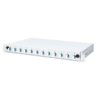 DIGITUS LWL Spleißbox, bestückt, LC, OS2