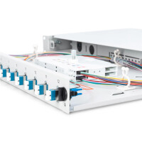 DIGITUS LWL Spleißbox, bestückt, LC, OS2