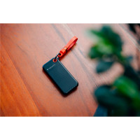 Verbatim Pocket SSD, 1 TB, USB Typ-C, 3.2 Gen 2 (3.1 Gen 2), 1000 MB/s, 10 Gbit/s, Schwarz, Rot