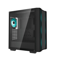 Deepcool CC560 V2, Midi Tower, PC, Schwarz, ATX, micro...