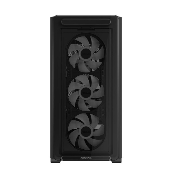 ASUS A23 PLUS TG ARGB BLACK, PC, Schwarz, micro ATX, Mini-ITX, Multi, 16,5 cm, 38 cm