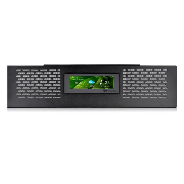 Thermaltake AC-062-OO1NAN-A1 - Midi Tower - LCD panel kit - Schwarz - Micro USB - USB (9 PIN) - Thermaltake Tower 500