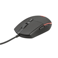 Trust GXT 838 Azor, Volle Größe (100%), Kabelgebunden, USB, RGB-LED, Schwarz, Maus enthalten