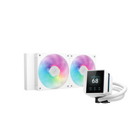 Deepcool MYSTIQUE 240 WH ARGB| AiO-Wasserkühlung -...