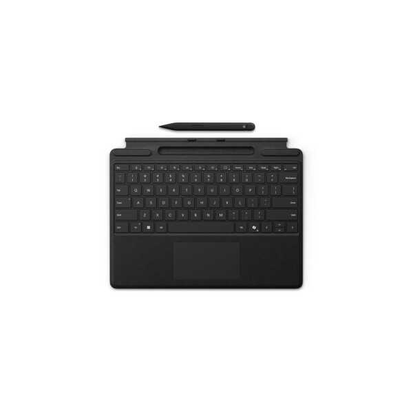 Microsoft Surface Pro Keyboard with Slim Pen, QWERTZ, Deutsch, Touchpad, Microsoft, Surface Pro 10; Surface Pro 9; Surface Pro 8; Surface Pro X, Schwarz