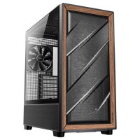 Antec 0-761345-10133-2, Midi Tower, PC, Schwarz, Holz,...