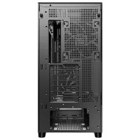 Antec 0-761345-10133-2, Midi Tower, PC, Schwarz, Holz, ATX, ITX, micro ATX, Kunststoff, Stahl, Holz, 18 cm