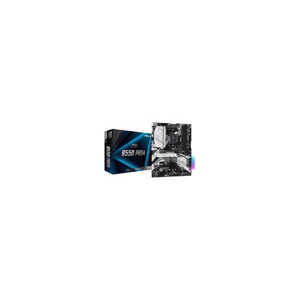 ASRock B550 Pro4 - AMD - Sockel AM4 - AMD Ryzen 3000 Series - Sockel AM4 - DDR4-SDRAM - 128 GB