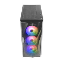 Antec DF700 Flux, Midi Tower, PC, Schwarz, ATX, micro...