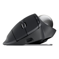 Logitech MX Ergo S, rechts, Vertikale Ausführung, Optisch, RF Wireless + Bluetooth, 2048 DPI