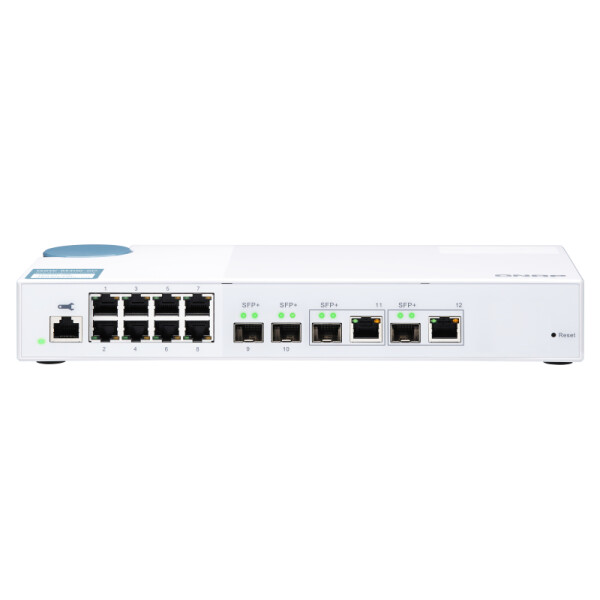 QNAP QSW-M408-2C, Managed, L2, 10G Ethernet (100/1000/10000), Vollduplex