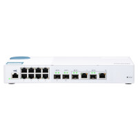 QNAP QSW-M408-2C, Managed, L2, 10G Ethernet (100/1000/10000), Vollduplex