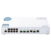 QNAP QSW-M408-2C, Managed, L2, 10G Ethernet (100/1000/10000), Vollduplex