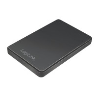 LogiLink UA0339, HDD / SSD-Gehäuse, 2.5", SATA, Serial ATA II, Serial ATA III, 5 Gbit/s, USB Anschluss, Schwarz