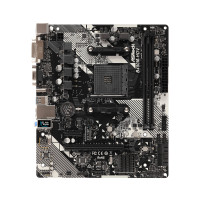ASRock B450M-HDV R4.0, AMD, Sockel AM4, AMD Athlon, AMD Ryzen 2000 Series, AMD Ryzen 3000 Series, DDR4-SDRAM, 32 GB, DIMM