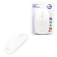 LogiLink ID0062, Optisch, USB Typ-A, 1000 DPI, Weiß