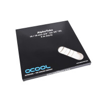 Alphacool 17531, Weiß, Röhre, Polyvinylchlorid (PVC), 80°, 1,6 cm, 3 m