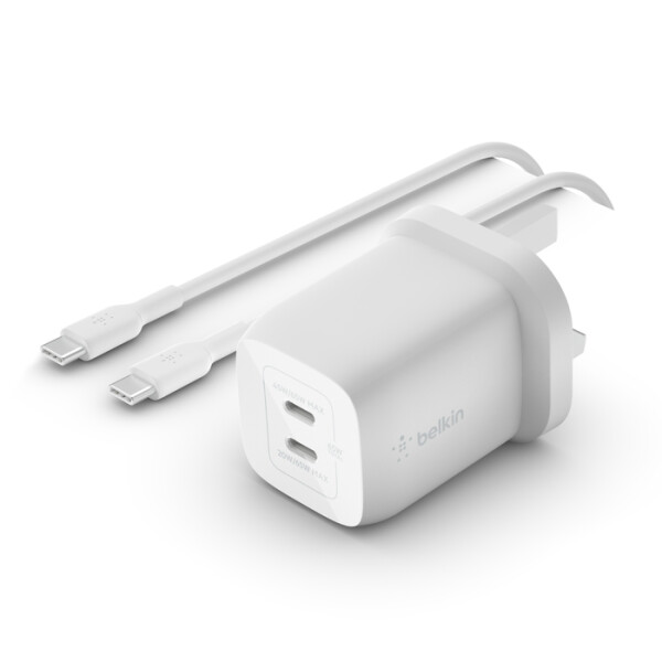 Belkin WCH013vf2MWH-B6, Drinnen, AC, 2 m, Weiß