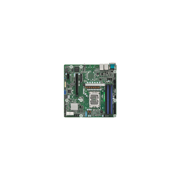 ASRock Mainboard EC266D4U micro-AATX Sockel 1700 DDR5-only Single - Mainboard - Intel Sockel 1700 (Core i)