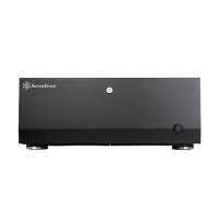 SilverStone Grandia GD07 - HTPC - PC - Schwarz - ATX - EATX - micro ATX - SSI CEB - SSI EEB - Aluminium - Stahl - Heimbüro