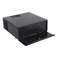 SilverStone Grandia GD07, HTPC, PC, Schwarz, ATX, EATX, micro ATX, SSI CEB, SSI EEB, Aluminium, Stahl, Heimbüro