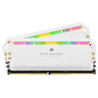 Corsair Dominator Platinum CMT16GX4M2C3600C18W, 16 GB, 2 x 8 GB, DDR4, 3600 MHz, 288-pin DIMM