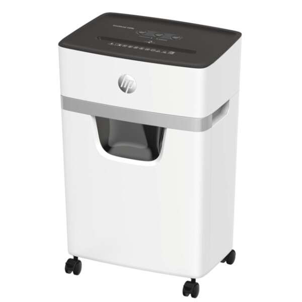 HP OneShred 10MC, Mikrogeschnittene Zerkleinerung, 22 cm, 2 mm, 20 l, 65 dB, Tasten