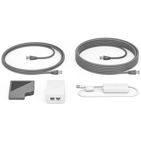 Logitech Cat5e Kit, Cat5e, Graphit, 40 m, 100 - 240 V, 83 mm, 85 mm