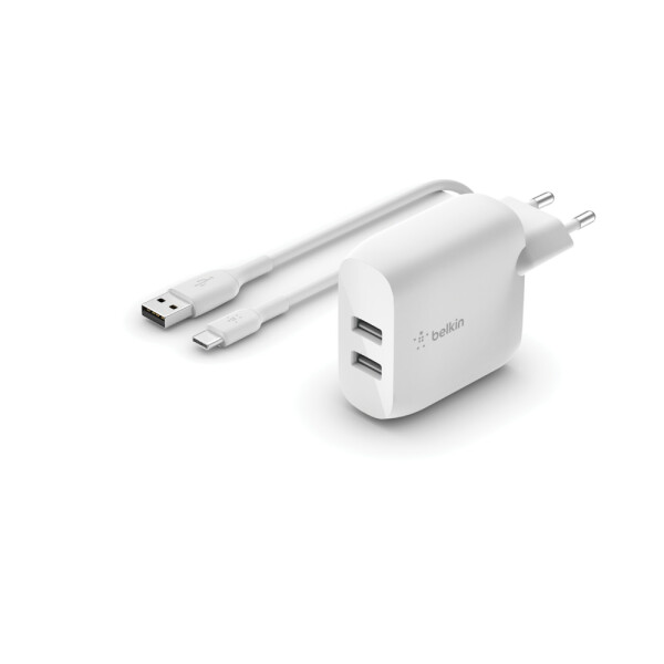 Belkin WCE001VF1MWH, Drinnen, AC, 4,8 A, 1 m, Weiß