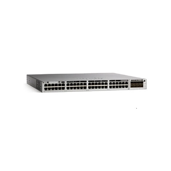 Cisco Catalyst C9300L-48UXG-4X-A, Managed, L2/L3, 10G Ethernet (100/1000/10000), Vollduplex, Power over Ethernet (PoE), Rack-Einbau