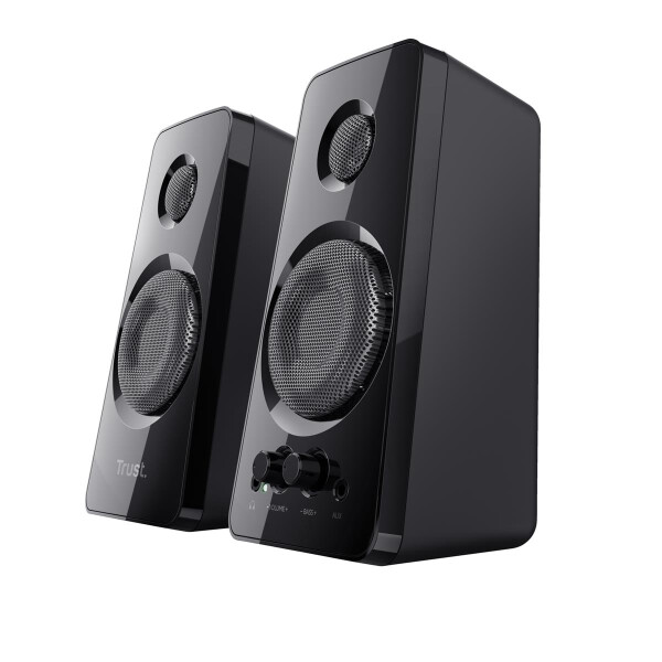 Trust Tytan, 2.0 Kanäle, Kabelgebunden, 18 W, 20 - 20000 Hz, 4 Ohm, Schwarz