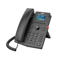 Fanvil X303P, IP-Telefon, Schwarz, Kabelgebundenes...