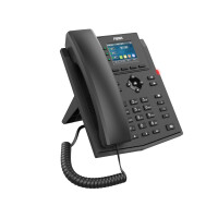 Fanvil X303P, IP-Telefon, Schwarz, Kabelgebundenes Mobilteil, Tisch/Wand, Linux, Im Band, Außerhalb des Bandes, SIP-Info