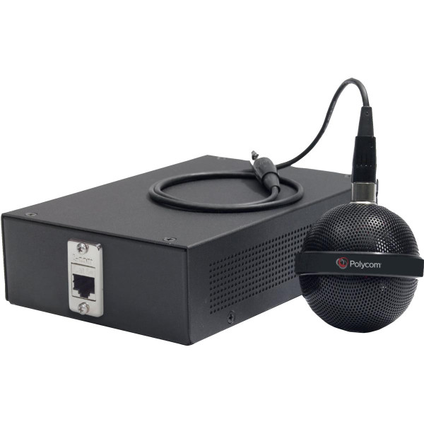 HP POLY IP-Deckenmikrofon-Array, IP-Telefon-Mikrofon, Kabelgebunden, Schwarz, Laos, Thailand, 190 mm, 210 mm