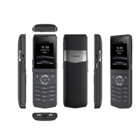 Fanvil W611W V2, IP-Mobiltelefon, Schwarz, Kabelloses...