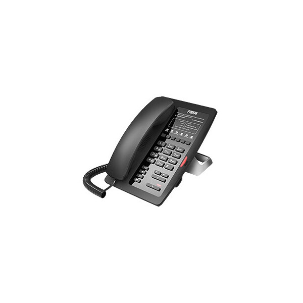 Fanvil Hotel Phone H3, Schwarz, Kabelgebundenes Mobilteil, VxWorks, Im Band, Out-of band, SIP-Info, G.711a,G.711u,G.722,G.723.1,G.726,G.729ab, Schnelles Ethernet