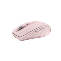 Logitech MX Anywhere 3S, rechts, Laser, RF Wireless + Bluetooth, 8000 DPI, Pink