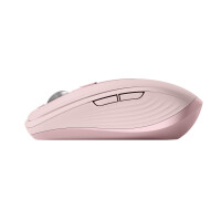 Logitech MX Anywhere 3S, rechts, Laser, RF Wireless + Bluetooth, 8000 DPI, Pink