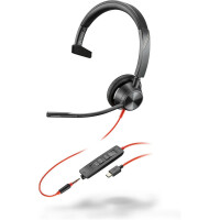 HP POLY Blackwire 3315 USB-C-Headset, Kabelgebunden,...