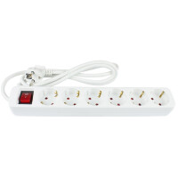 Good Connections PS016-W015, 1,5 m, 6 AC-Ausgänge,...