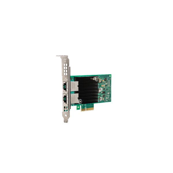 Intel X550T2BLK, Eingebaut, Kabelgebunden, PCI Express, Ethernet, 10000 Mbit/s, Schwarz, Grün