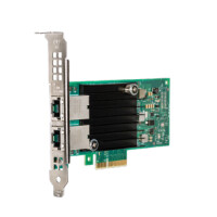 Intel X550T2BLK, Eingebaut, Kabelgebunden, PCI Express, Ethernet, 10000 Mbit/s, Schwarz, Grün