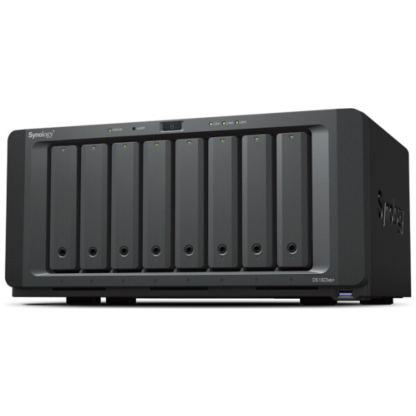 Synology DiskStation DS1823XS+, NAS, Tower, Ryzen Embedded, V1780B, 8 GB, DDR4