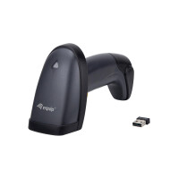 Equip Drahtloser 2D-Barcodescanner, mit Ständer,...
