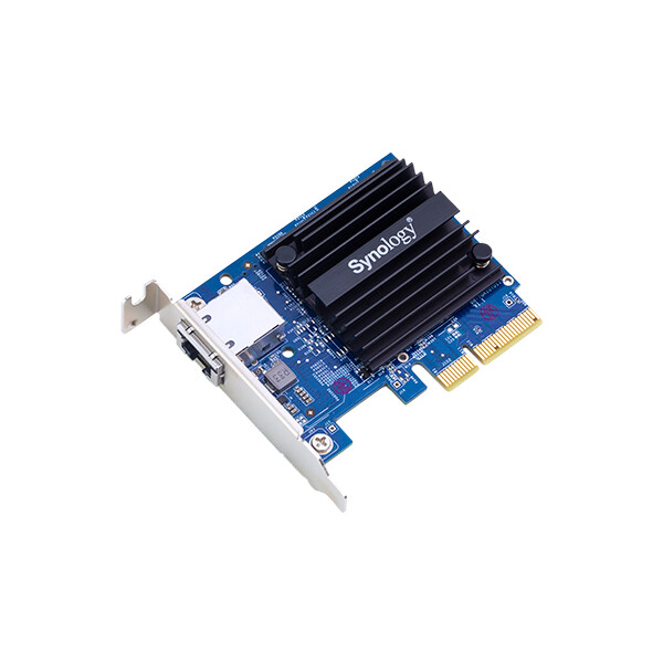 Synology E10G18-T1, Eingebaut, Kabelgebunden, PCI Express, Ethernet, 10000 Mbit/s, Schwarz, Blau