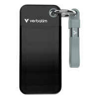 Verbatim Pocket SSD, 2 TB, USB Typ-C, 3.2 Gen 2 (3.1 Gen...