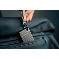 Verbatim Pocket SSD, 2 TB, USB Typ-C, 3.2 Gen 2 (3.1 Gen 2), 1000 MB/s, 10 Gbit/s, Schwarz, Grau